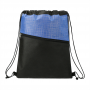 Duffle Bags & Sacks - Cross Weave Zippered Drawstring Bag