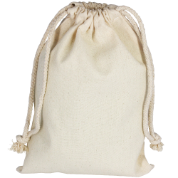 Duffle Bags & Sacks - Midi 100% Cotton Drawstring Bag