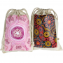 Duffle Bags & Sacks - Midi 100% Cotton Drawstring Bag