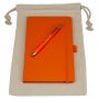 Duffle Bags & Sacks - Gift Set - Drawstring Bag + JournalBook + Pen