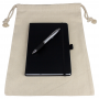 Gift Set - Drawstring Bag + JournalBook + Pen