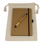 Gift Set - Drawstring Bag + JournalBook + Pen