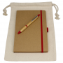 Duffle Bags & Sacks - Gift Set - Drawstring Bag + JournalBook + Pen