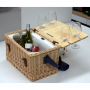 Trekk Wicker Basket With Picnic Table
