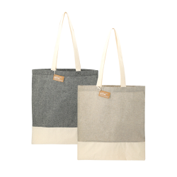 Toiletry Bags - Split Recycled 150ml Cotton Twill Convention Tote