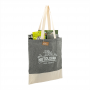 Split Recycled 150ml Cotton Twill Convention Tote