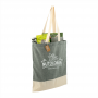 Toiletry Bags - Split Recycled 150ml Cotton Twill Convention Tote