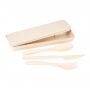 Homeware Products - Bamboo Fiber Cutlery Set in Carry Case