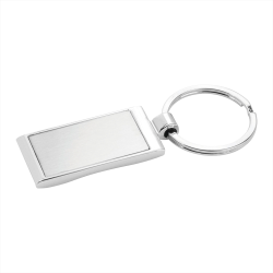 Metal Keyrings - Wave Metal Key Ring