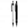 Metal Promotional Pens - Lyon Click Action Ballpoint Pen with Stylus