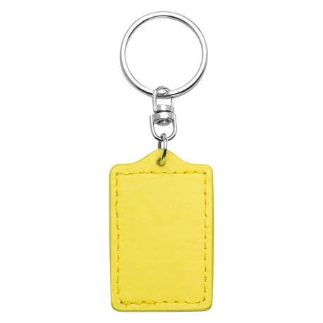 Bonded Leather Keyring