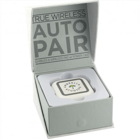 Cooler Bags - TWS Auto Pair Earbuds & Wireless Pad Power Case