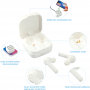 TWS Auto Pair Earbuds & Wireless Pad Power Case