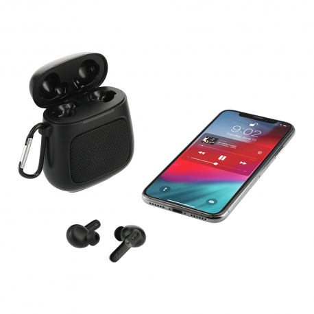 Remix Auto Pair True Wireless Earbuds and Speaker