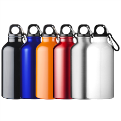 Outdoor Umbrellas - Oregon 400ml Sport Bottle With Carabiner