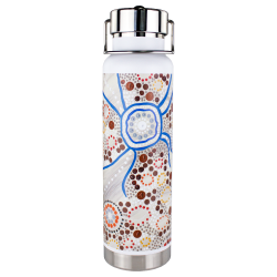 Outdoor Umbrellas - Thor Copper Vacuum Insulated Sipper Bottle with Digital Rotary Print - 740ml