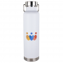 Outdoor Umbrellas - Thor Copper Vacuum Insulated Bottle with Digital Rotary Print - 650ml