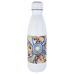 Outdoor Umbrellas - Copper Vacuum Insulated Bottle with Rotary Digital Print - 500ml