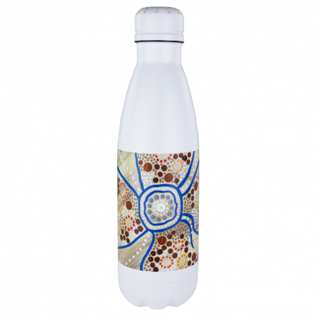 Outdoor Umbrellas - Copper Vacuum Insulated Bottle with Rotary Digital Print - 500ml