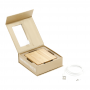 Shopping Tote Bags - FSC Bamboo Wireless Charging Pad with Dual Outputs