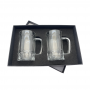 Name & Pin Badges - Bavarian Beer Glass Set 400ml