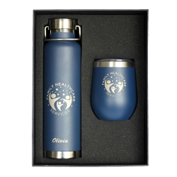 Name & Pin Badges - Thor Corzo Drink Bottle and Tumbler Gift Set