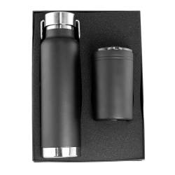 Name & Pin Badges - Thor Sherpa Drink Bottle and Tumbler Gift Set