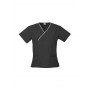 Hospitality - Ladies Contrast Crossover Scrubs Top