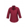Ladies Corporate Shirts - Ladies Plain Oasis 3/4 Sleeve Shirt