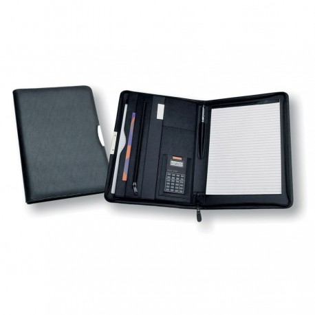Non Leather Compendiums - A4 Portfolio with Solar Calculator