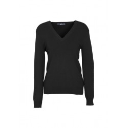 Ladies V-Neck Pullover