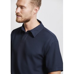 Men's Promotional Polo Shirts - Mens Micro Waffle Polo Shirt