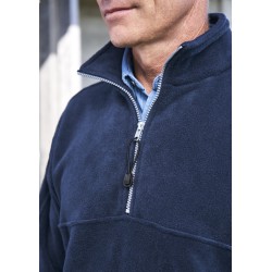 Fleece Tops - Mens Heavy Weight 1/2 Zip Winter Fleece