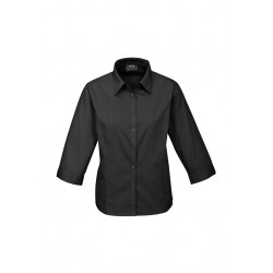 Ladies Corporate Shirts - Ladies Base 3/4 Sleeve Shirt