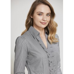 Ladies Corporate Shirts - Ladies Edge 3/4 Sleeve Shirt