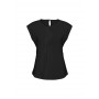 Ladies Corporate Shirts - Ladies Mia Pleat Knit Blouse