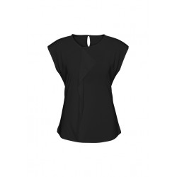 Ladies Corporate Shirts - Ladies Mia Pleat Knit Blouse