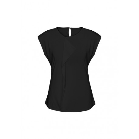 Ladies Corporate Shirts - Ladies Mia Pleat Knit Blouse