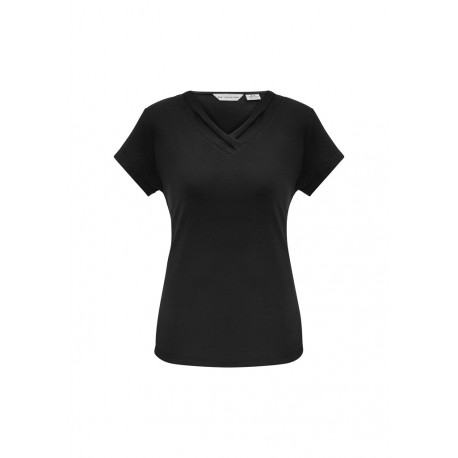 Ladies Corporate Shirts - Ladies Lana Short Sleeve Blouse