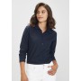 Ladies Promotional Polo Shirts - Ladies Crew L/S Polo Shirt