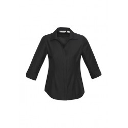 Ladies Corporate Shirts - Ladies Preston 3/4 Sleeve Shirt