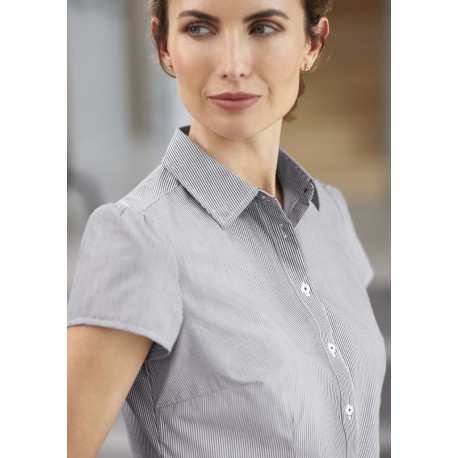 Ladies Corporate Shirts - Ladies Euro Short Sleeve Shirt