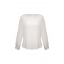 Ladies Corporate Shirts - Ladies Madison Boatneck Blouse