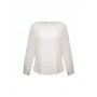 Ladies Madison Boatneck Blouse