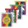 Corporate Stationary - Louvre Crayons in PVC Zipper Pouch