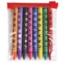 Corporate Stationary - Louvre Crayons in PVC Zipper Pouch