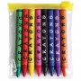 Corporate Stationary - Louvre Crayons in PVC Zipper Pouch