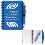Promotional Journals & Noteboooks - Scribe Spiral Notebook with Pen