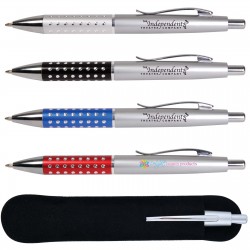 Plastic Promotional Pens - Bling Pen Plastic