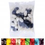 Promotional Jelly Beans - Corporate Colour Mini Jelly Beans in 50 Gram Cello Bag